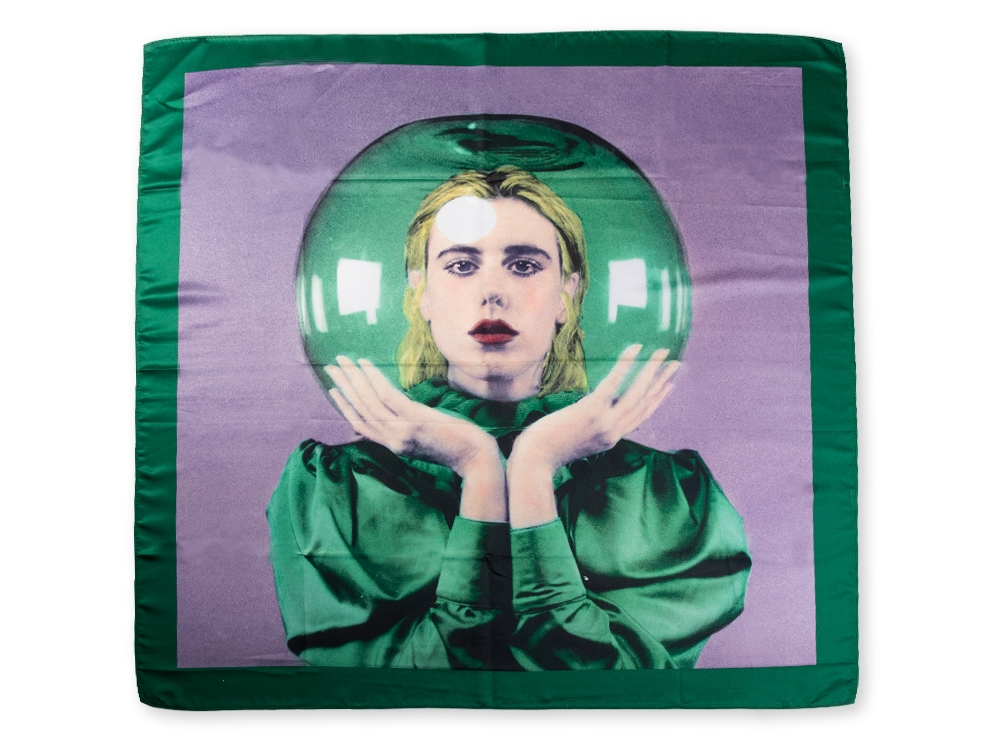 Comic Trip Scarf Photo print