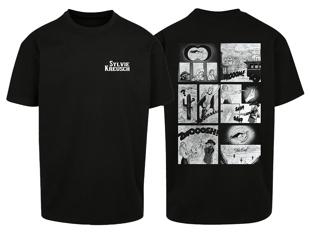 Comic Trip T-shirt Black