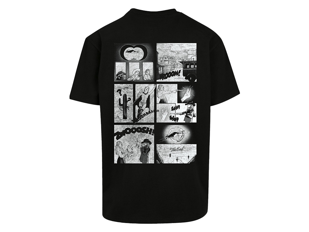 Comic Trip T-shirt Black